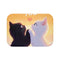 "Love Cats Duo Bath Mat"
