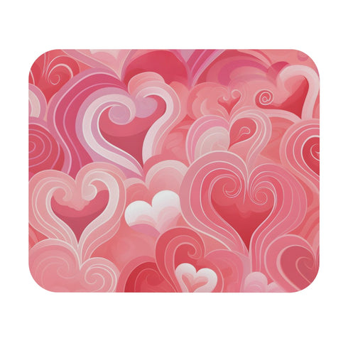 Love in Every Line Valentine Mouse Pad