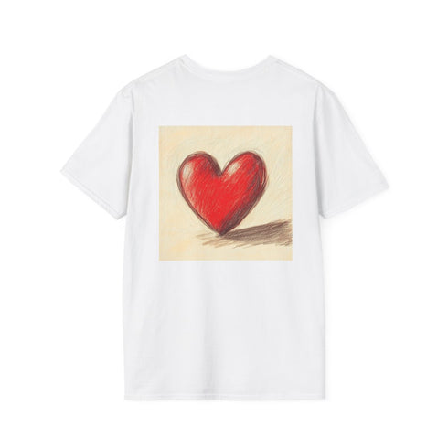 Love Leaf Heart Sketch Tee