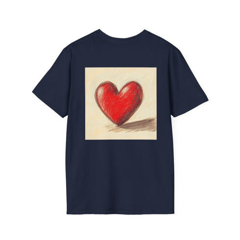 Love Leaf Heart Sketch Tee