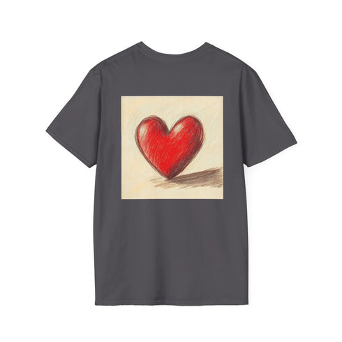 Love Leaf Heart Sketch Tee