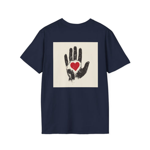 Love Struck Heart Print Tee