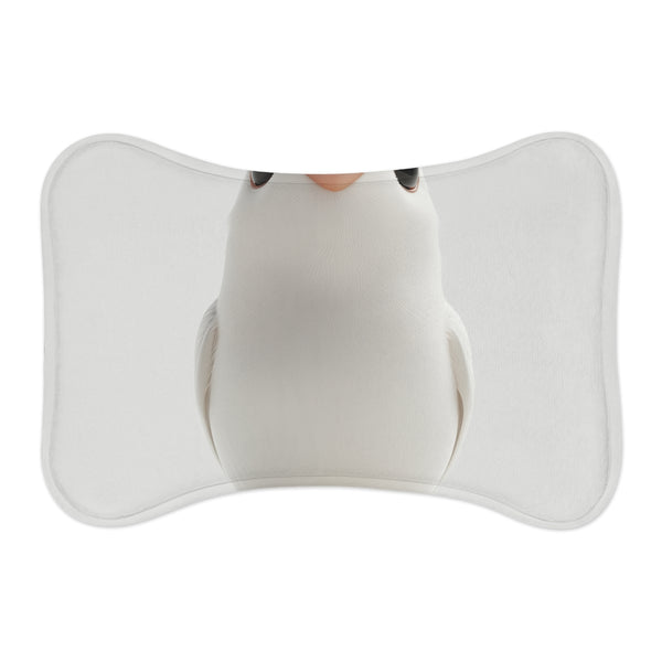 "Lovebird Angle 34 Pet Mat: Sharp-Eyed Beauty"