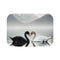 "Lovebird Heart Shaped Bath Mat"