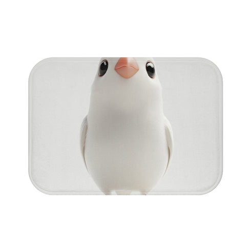 Lovebird Lens Bath Mat