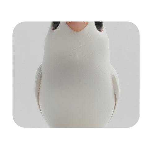 Lovebird Lens Sharp Eye Mouse Pad