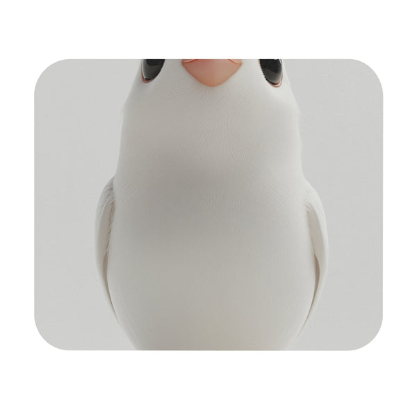 Lovebird Lens Sharp Eye Mouse Pad