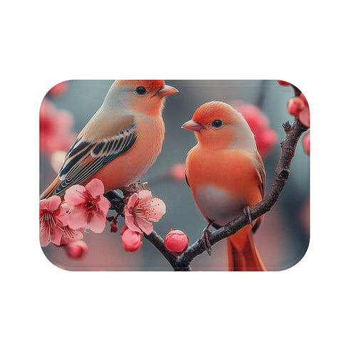 Lovebird Paradise Bath Mat