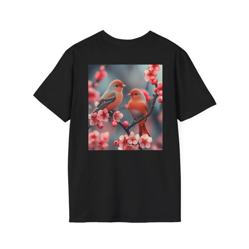 Lovebirds Perched Romance Tee