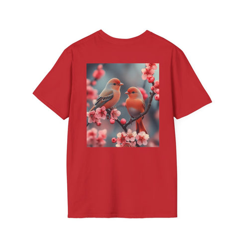 Lovebirds Perched Romance Tee