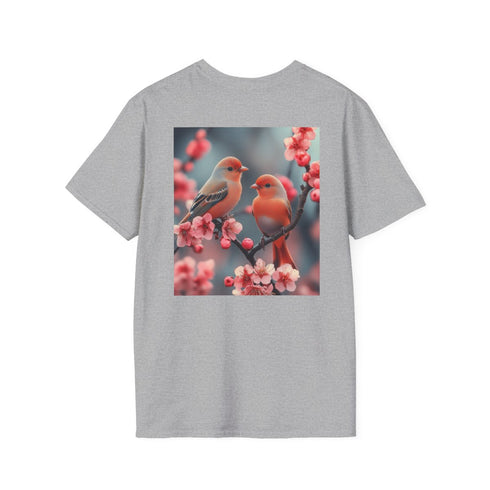 Lovebirds Perched Romance Tee