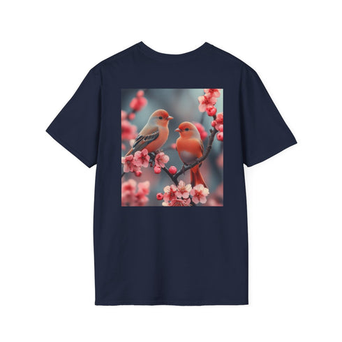 Lovebirds Perched Romance Tee