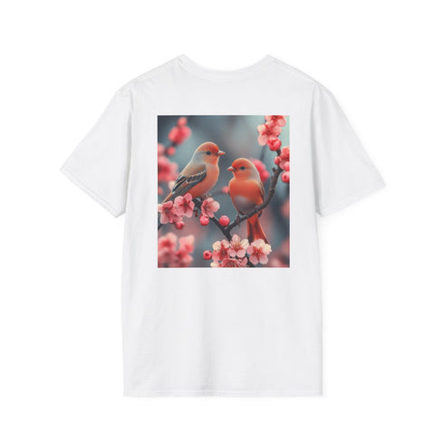Lovebirds Perched Romance Tee