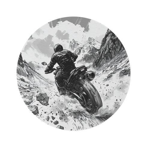 "Luc Storyboard Round Rug"