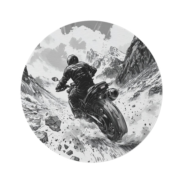 "Luc Storyboard Round Rug"