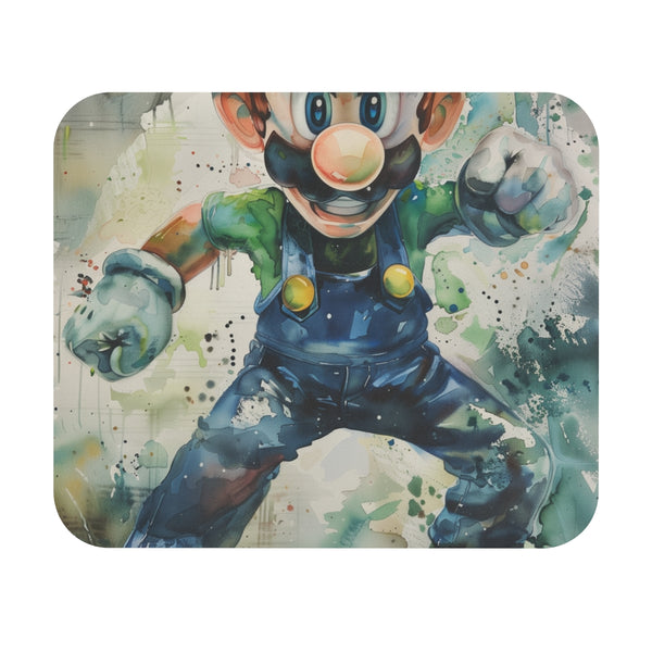 Luigi Power-Up Mouse Pad