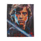 "Luke Skywalker Plush Blanket: Intergalactic Coziness!"
