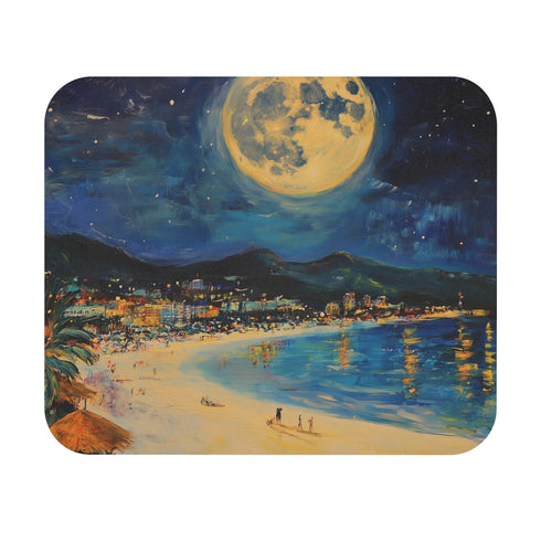 Luminous Full Moon Beach Pad