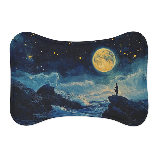 "Luminous Full Moon Pet Mat"