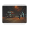 Luminous London Snow Night Mousepad