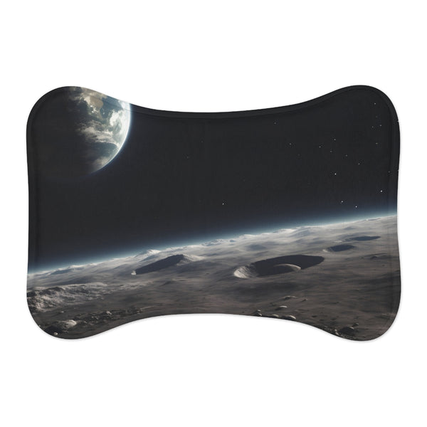 Lunar Earth View Pet Mat
