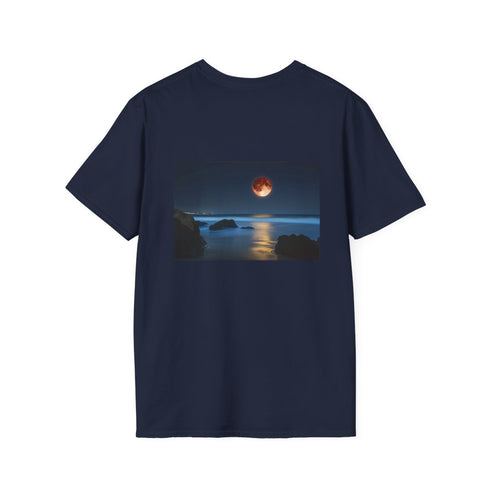 Lunar Eclipse Alien Beach T-Shirt