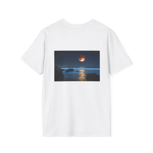 Lunar Eclipse Alien Beach T-Shirt