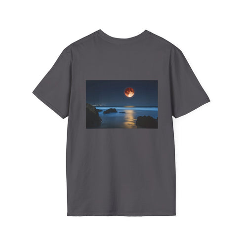 Lunar Eclipse Alien Beach T-Shirt