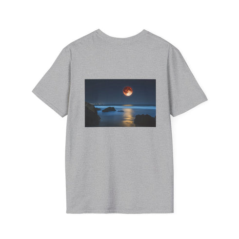 Lunar Eclipse Alien Beach T-Shirt