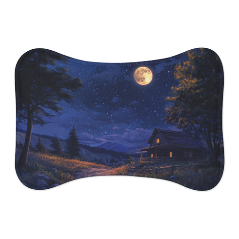 Lunar Pet Mat: Nighttime Delight