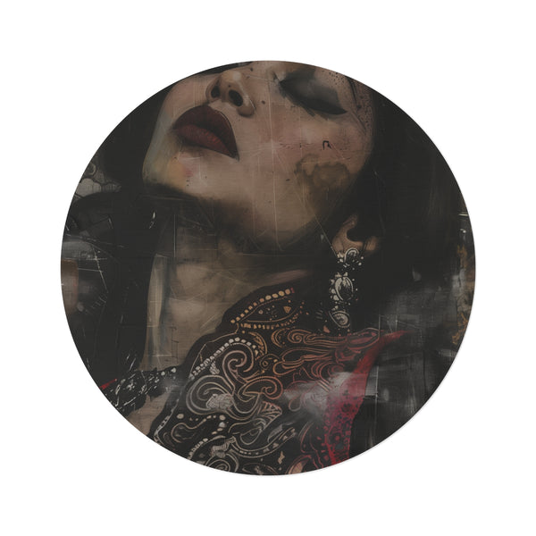 "Luxe Lola Beltran Round Rug"