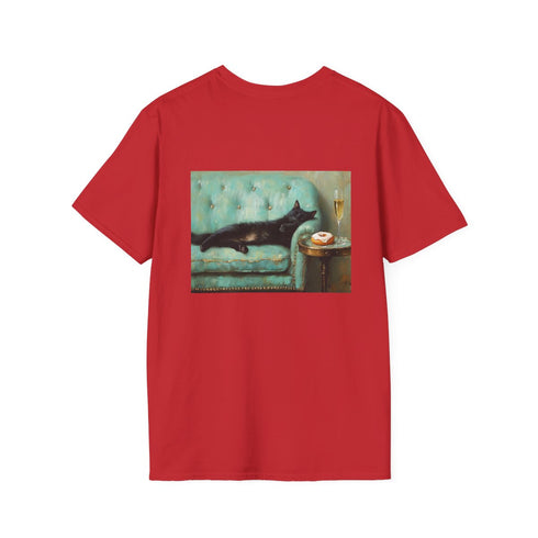 Luxe Teal Cat Nap Tee