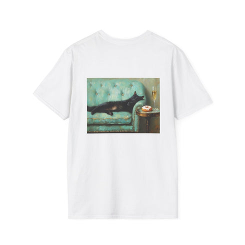 Luxe Teal Cat Nap Tee