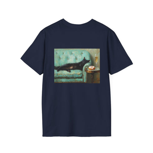 Luxe Teal Cat Nap Tee