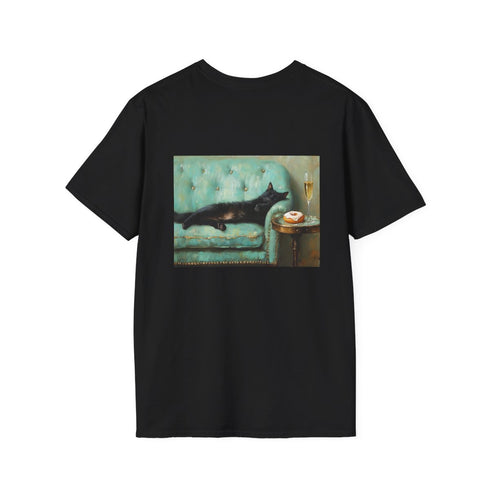 Luxe Teal Cat Nap Tee