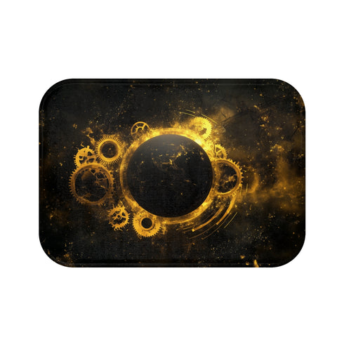 Luxurious Black Sun Bath Mat