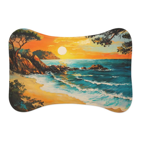 Luxurious Orange Corsica Pet Mat