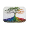Luxurious Rainbow Root Bath Mat