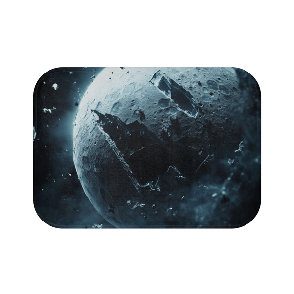 "Luxurious Shattered Moon Bath Mat"