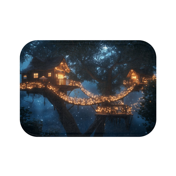 Luxurious Treehouse Bath Mat Design
