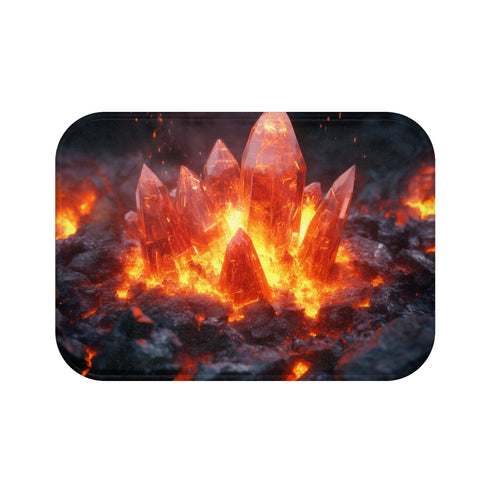 Luxurious Volcano Crystal Bath Mat