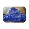 Luxury Sapphire Flames Bath Mat
