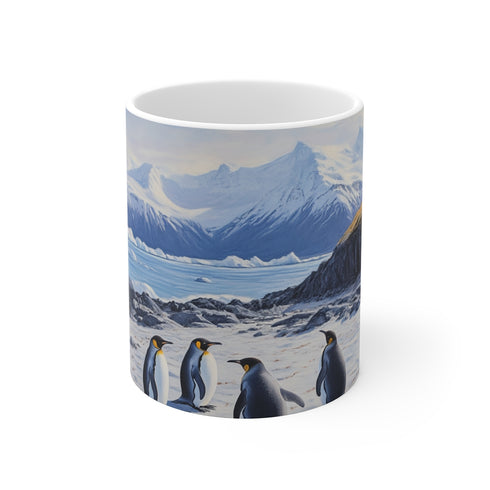 "Macquarie Island Wildlife Mug: Penguins & Seals"