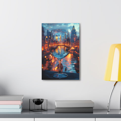 Macro Beauty in Focus Canvas - 18" x 12" Wall Decor Art