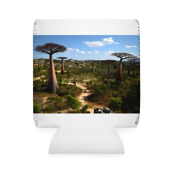 Madagascar Wildlife Can Cooler Sleeve