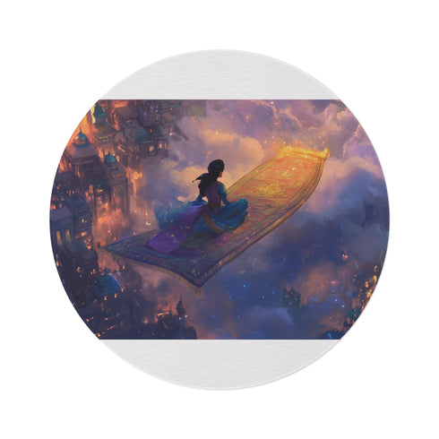 "Magic Carpet Round Rug"