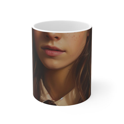 "Magic Mug featuring Hermione Granger"