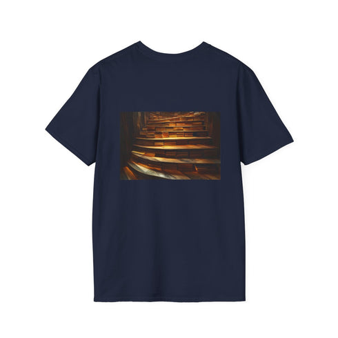 Magical Books Staircase Shirt Design