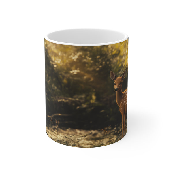 Magical Deer Enchanted Forest Mug