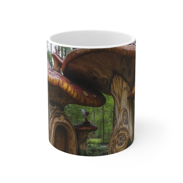 Magical Fairy Forest Mushroom Mug